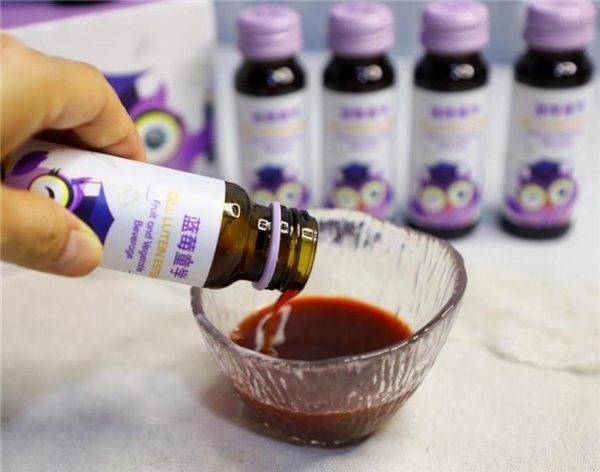 分享一款宝妈必备：艾益生蓝莓童学莳萝叶黄素酯果蔬饮